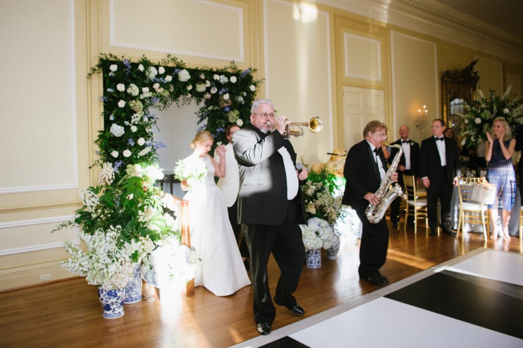 farmington country club wedding second line