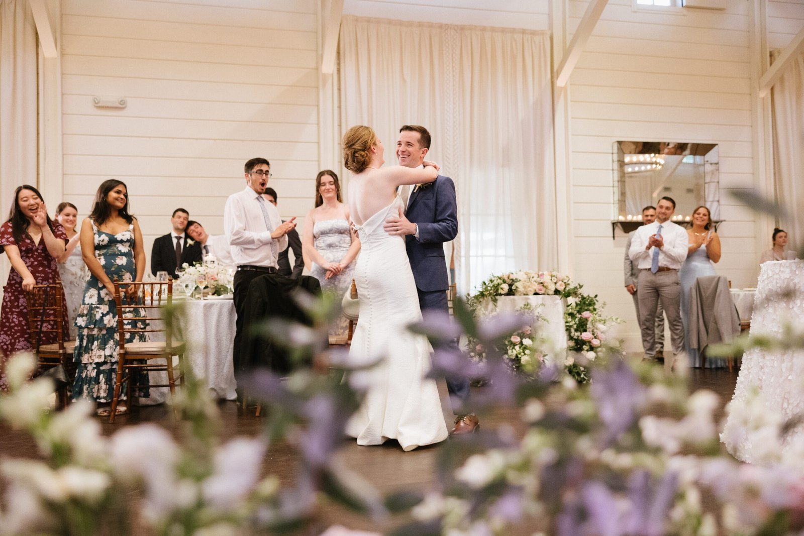 Big Ray and the Kool Kats best wedding entertainment Pippin Hill Farm and Vineyards bride and groom first dance
