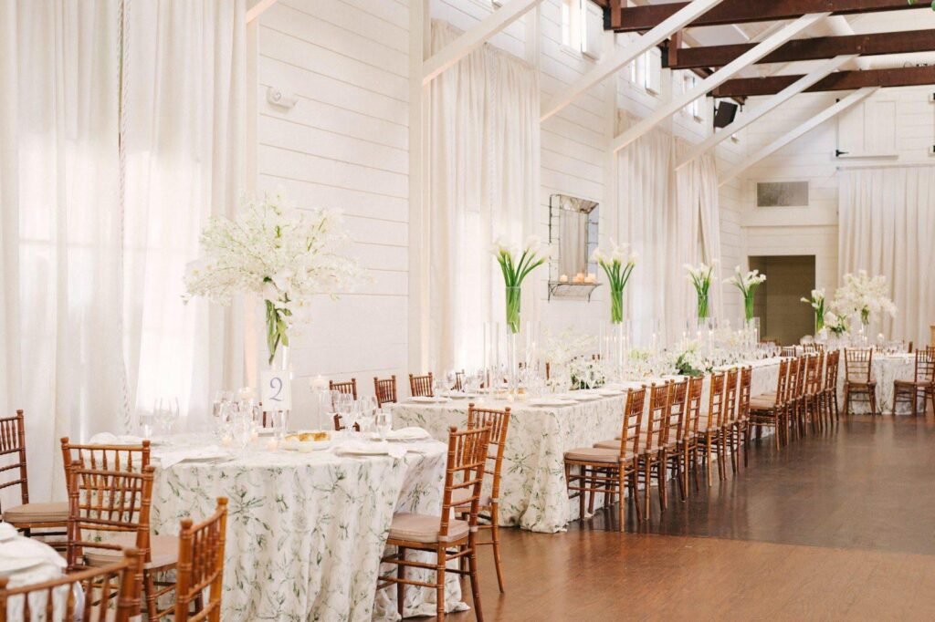 pippin hill farm and vineyard ballroom reception ideas