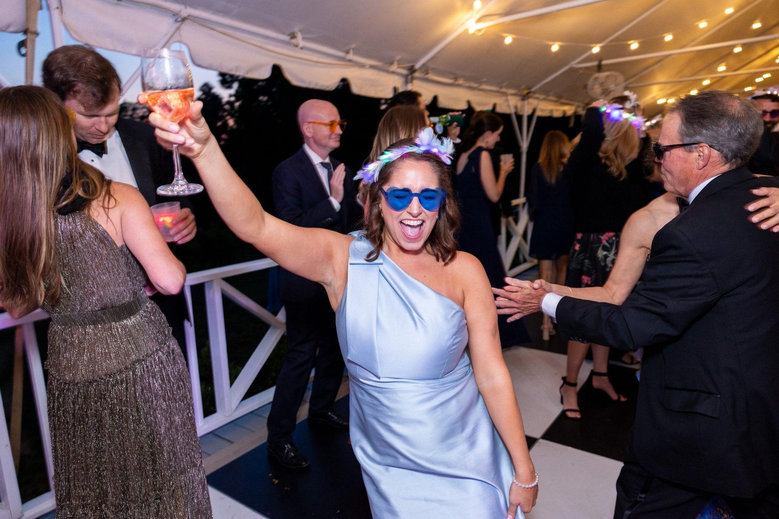 The Clifton weddings Big Ray and the Kool Kats bridesmaid