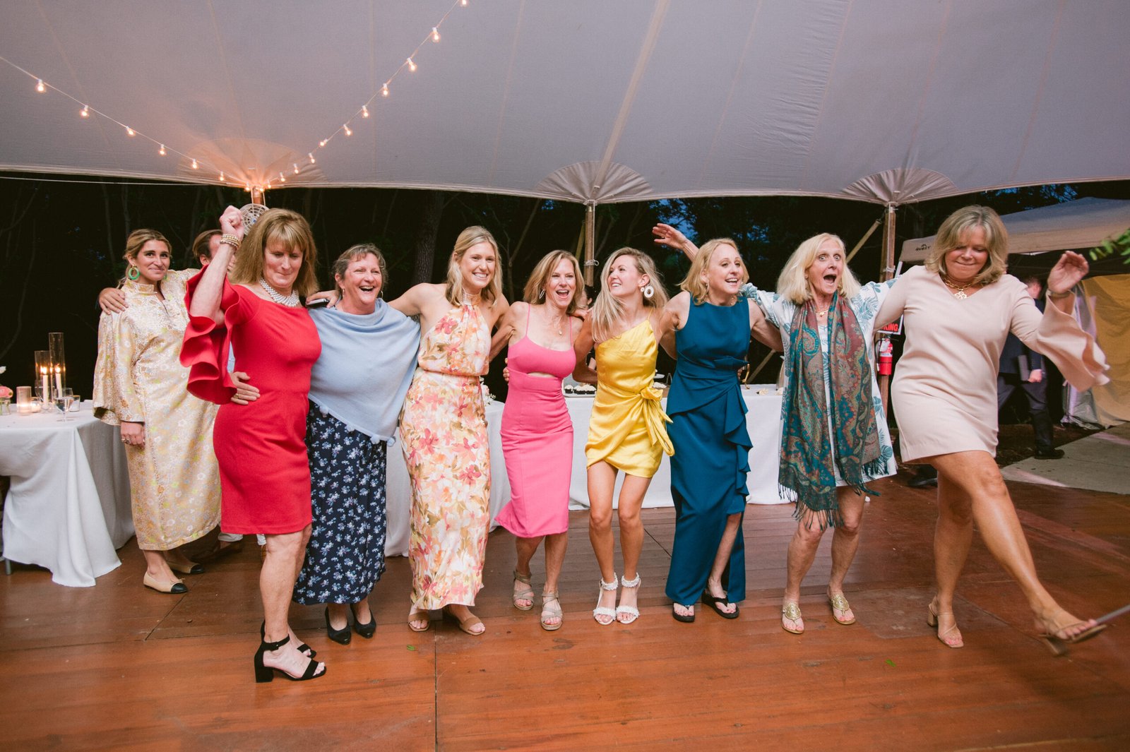 The Clifton weddings party line