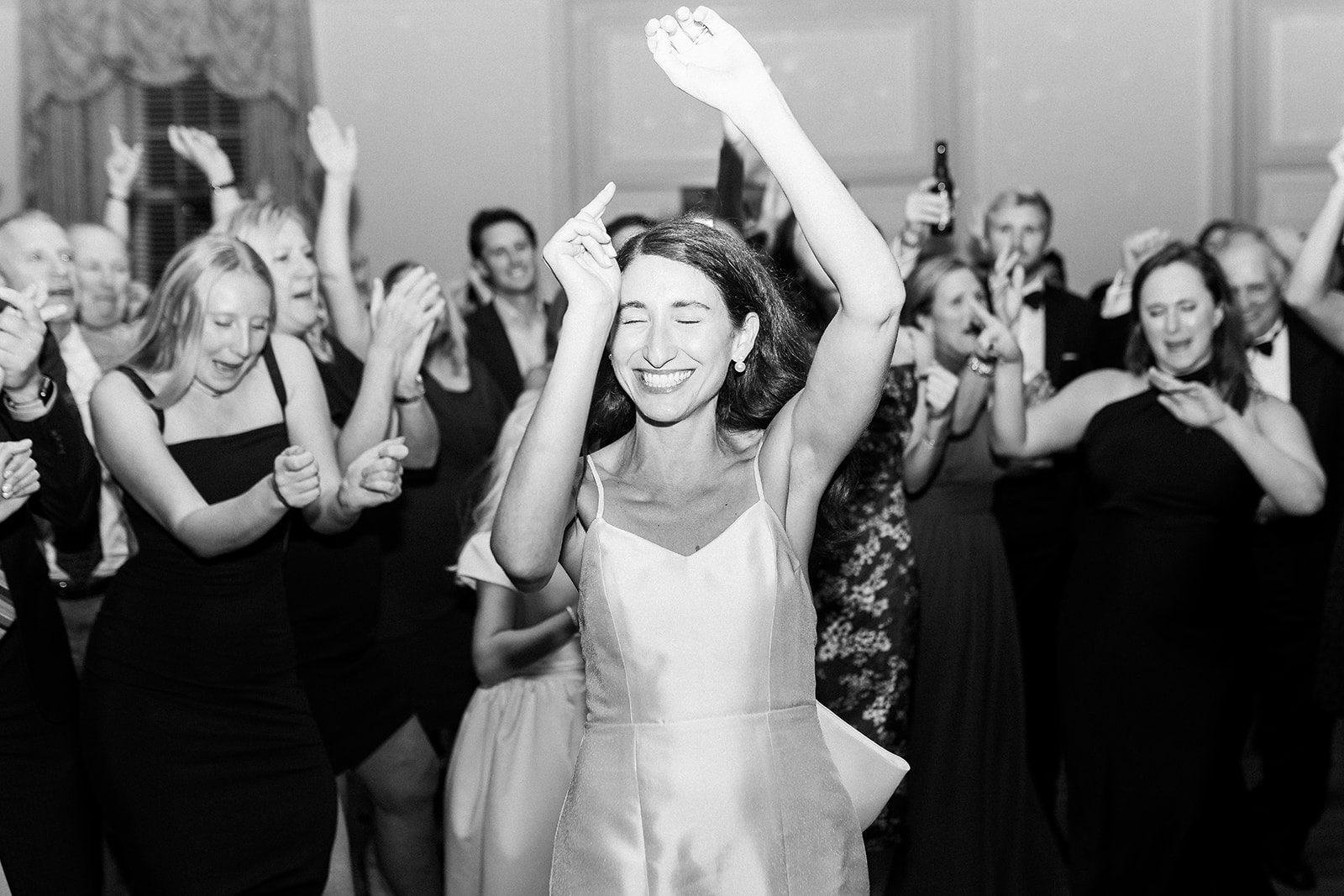 Big Ray and the Kool Kats bride dancing