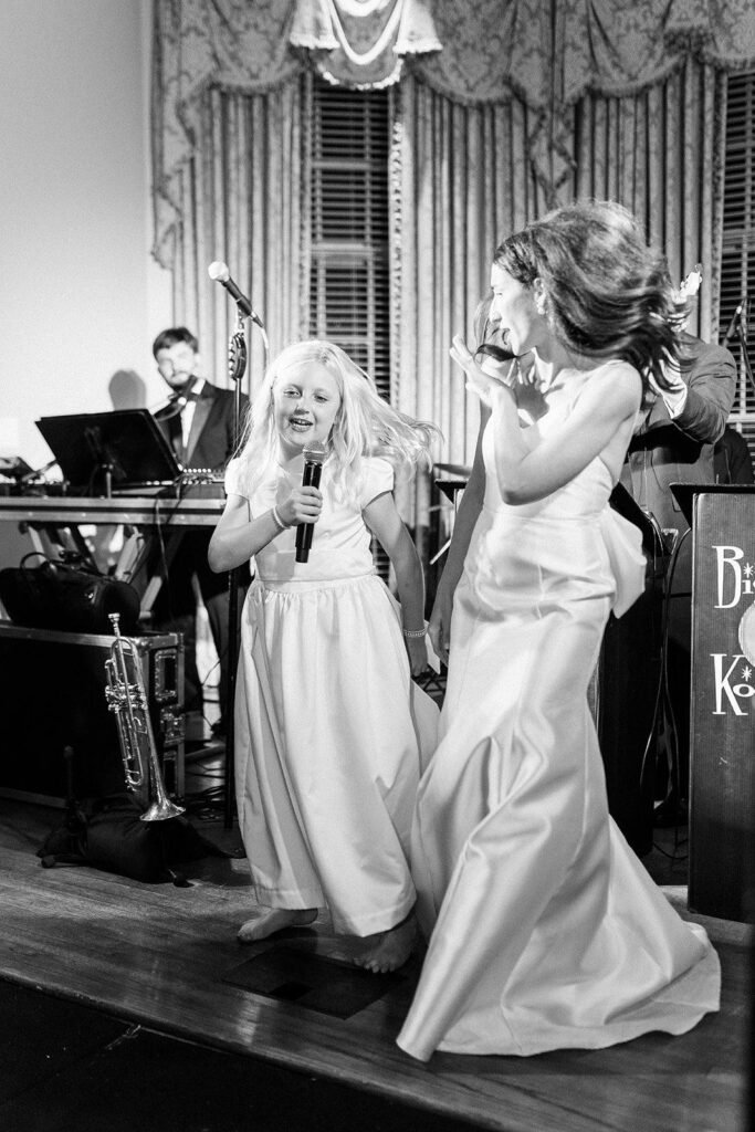 Big ray and the kool kats bride on stage