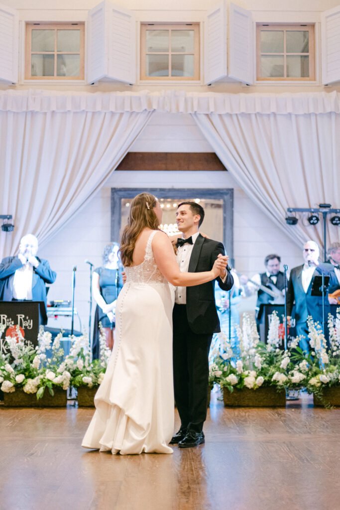 Costola Photography Pippin Hill Farm wedding bride and groom first dance