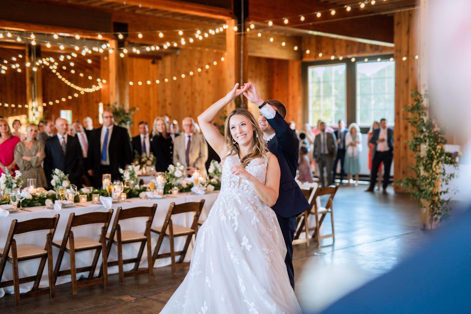 Big Ray and the Kool Kats bride and groom first dance