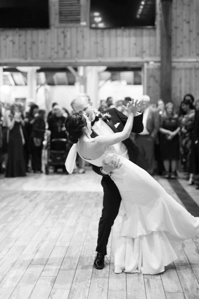 Big Ray and the Kool Kats bride and groom first dance