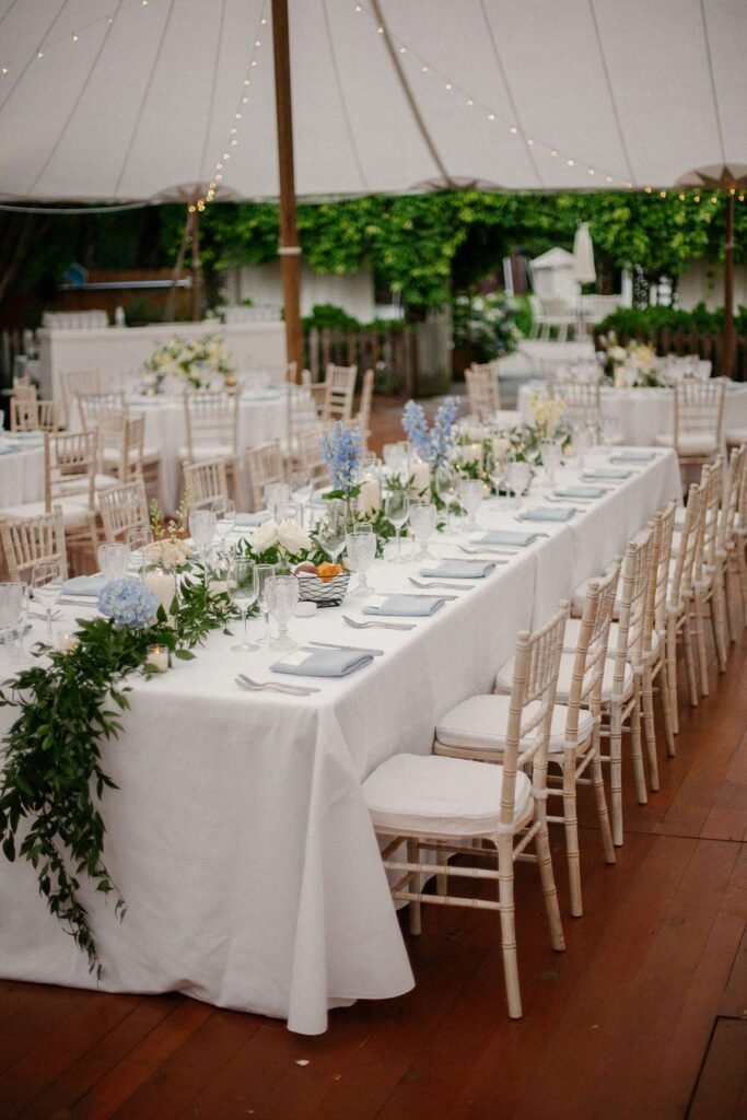 The Clifton weddings tent recepetion ideas