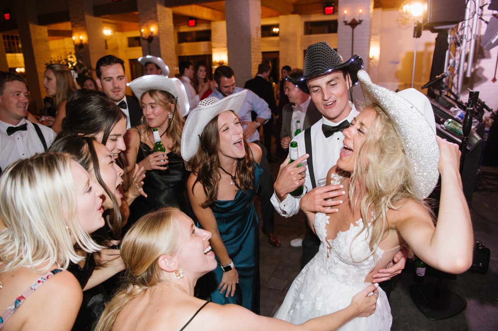 Big Ray and the Kool Kats bride and groom