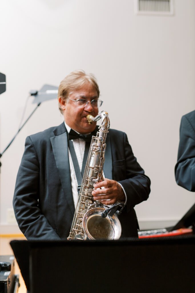 Big Ray and the Kool Kats King sax player