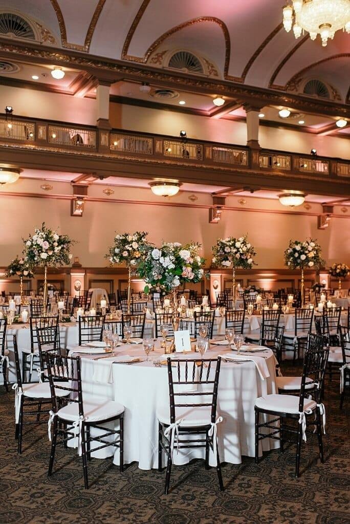 Historic Wedding Venue in Richmond VA | The John Marshall Ballrooms marshall ballroom reception