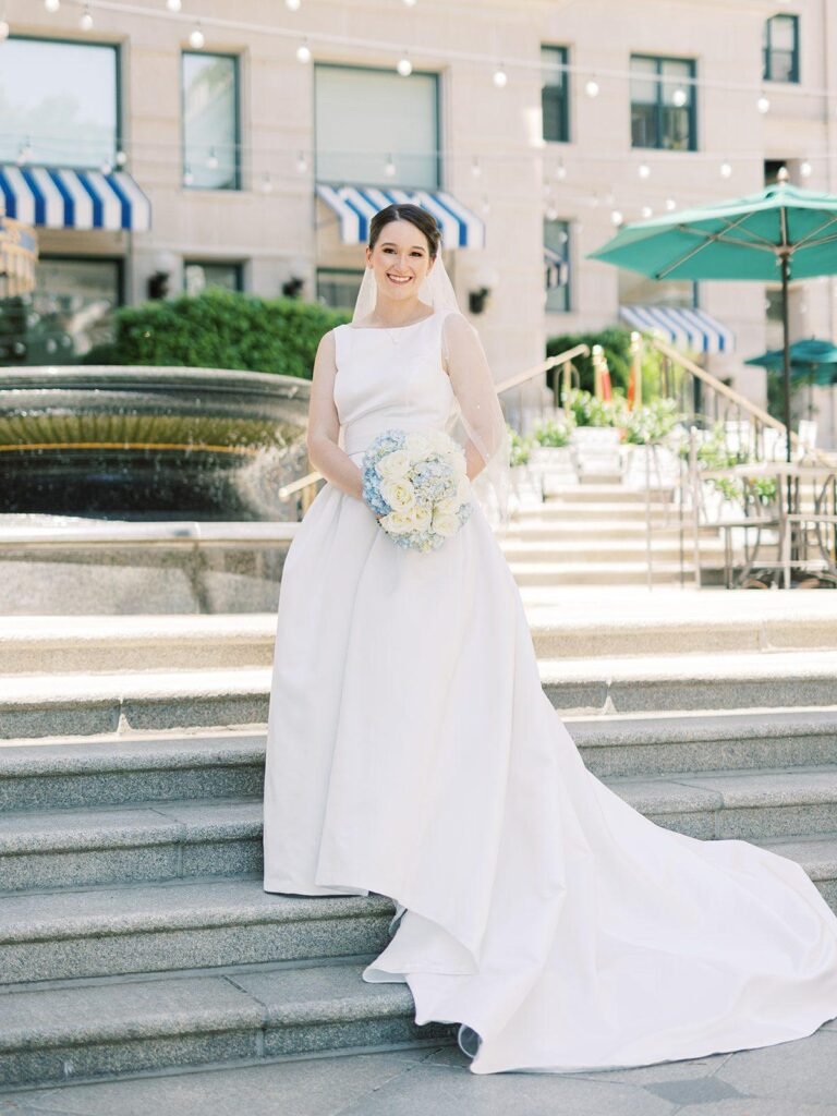 Willard InterContinental Weddings | Luxury Hotel Wedding Venue in Washington, DC bridal portrait