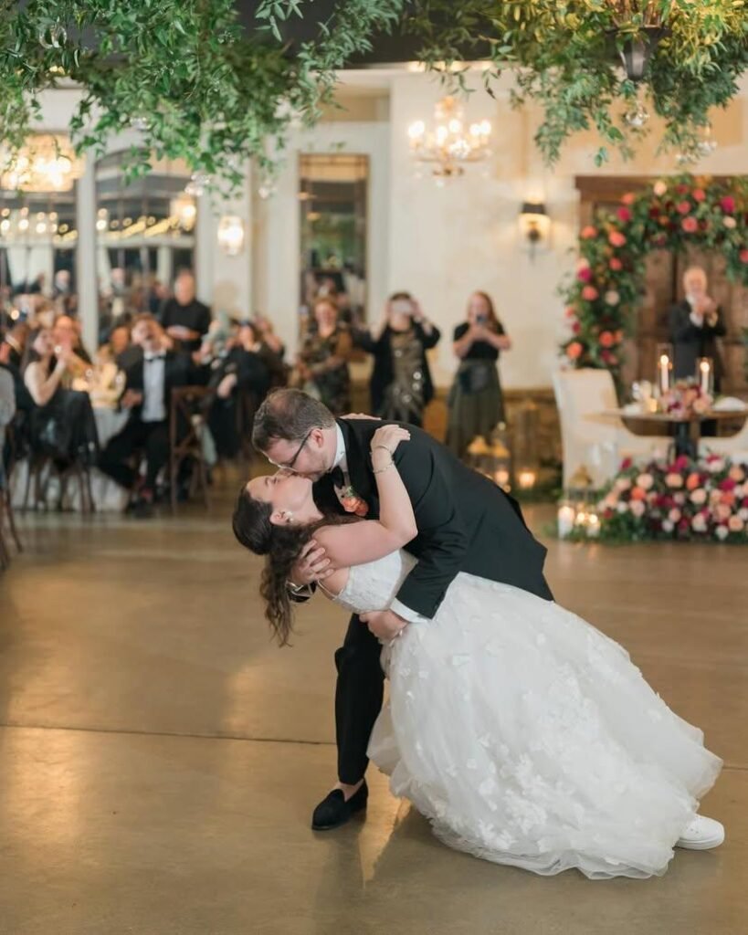 Stone Tower Winery Weddings bride and groom first dance