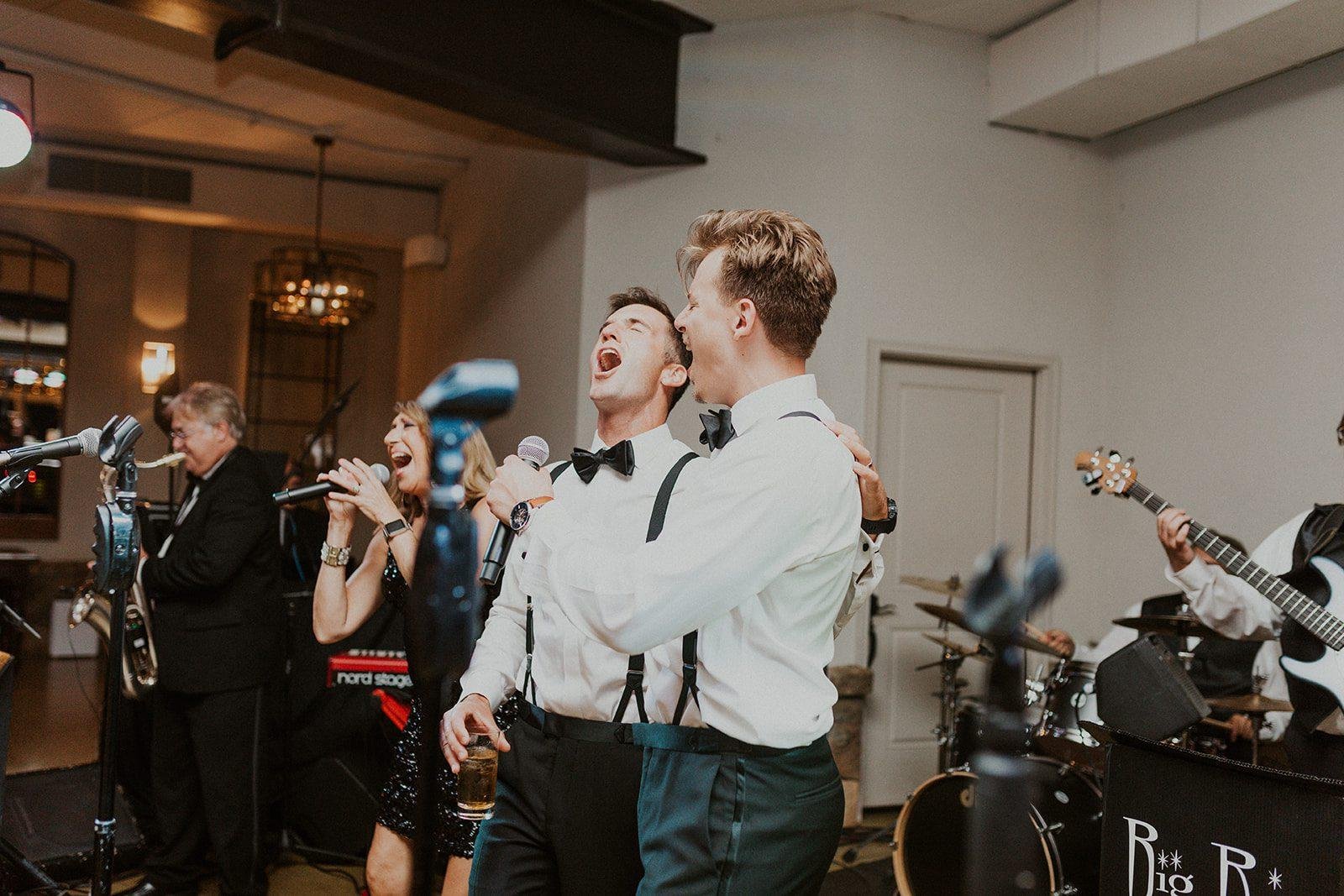 Stone Tower Winery weddings Big Ray and the Kool Kats party