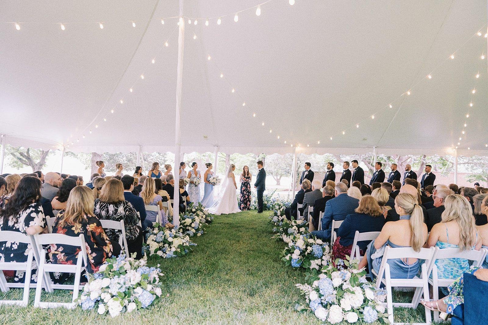 Big Ray and the Kool Kats Brittland Manor wedding ceremony