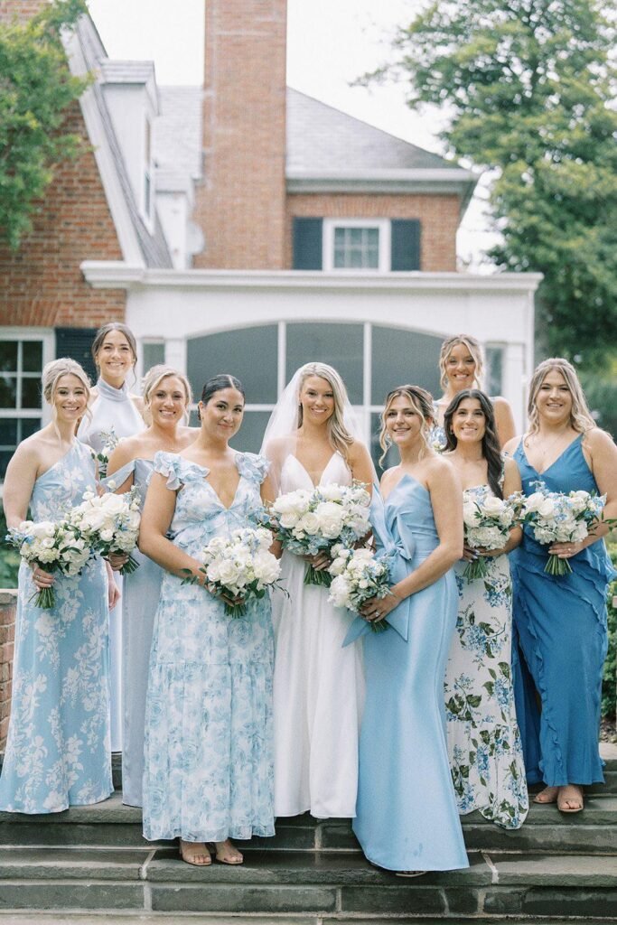 Brittland Manor wedding party
